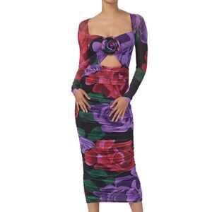 REVOLVE - AFRM Floral Long Sleeve Dress